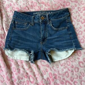 American eagle shortie shorts